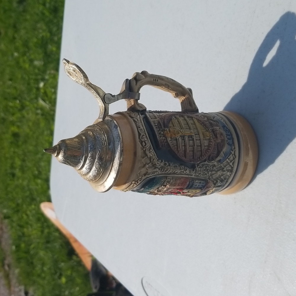 Small vintage ceramic German stein. - Picture 3 of 7
